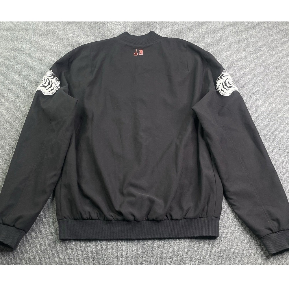 Adidas Juventus Bomber Jacket Mens Medium Black CNY Year of the Tiger Soccer - Picture 2 of 9